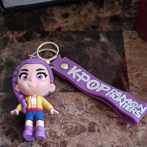 kpop Demon Hunters Chibi Key Chain Rumi